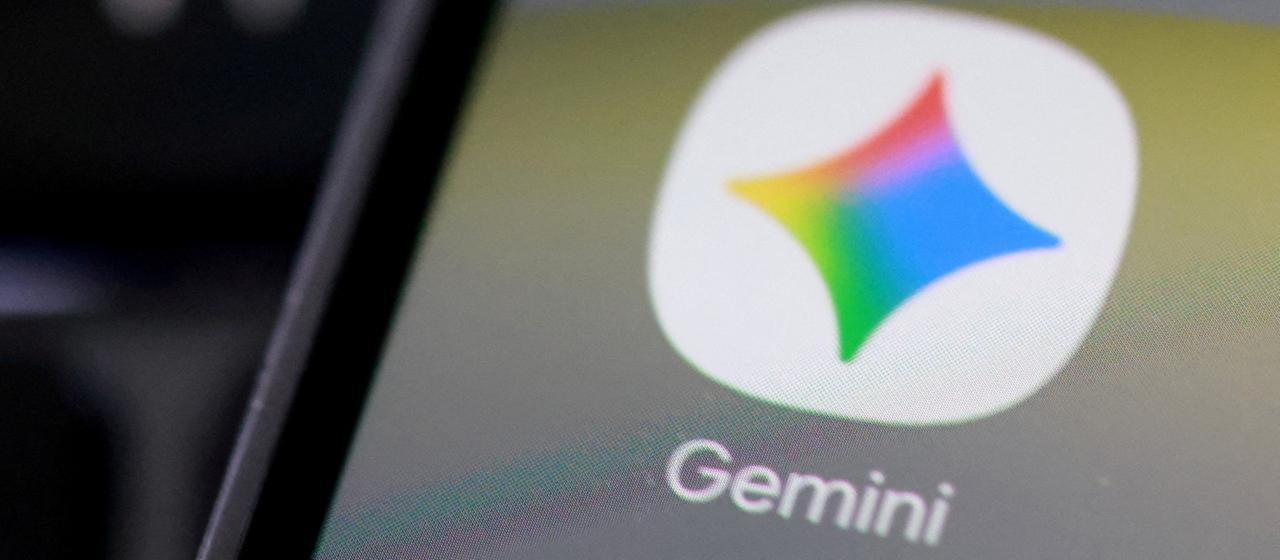 Das Logo der Google-KI Gemini