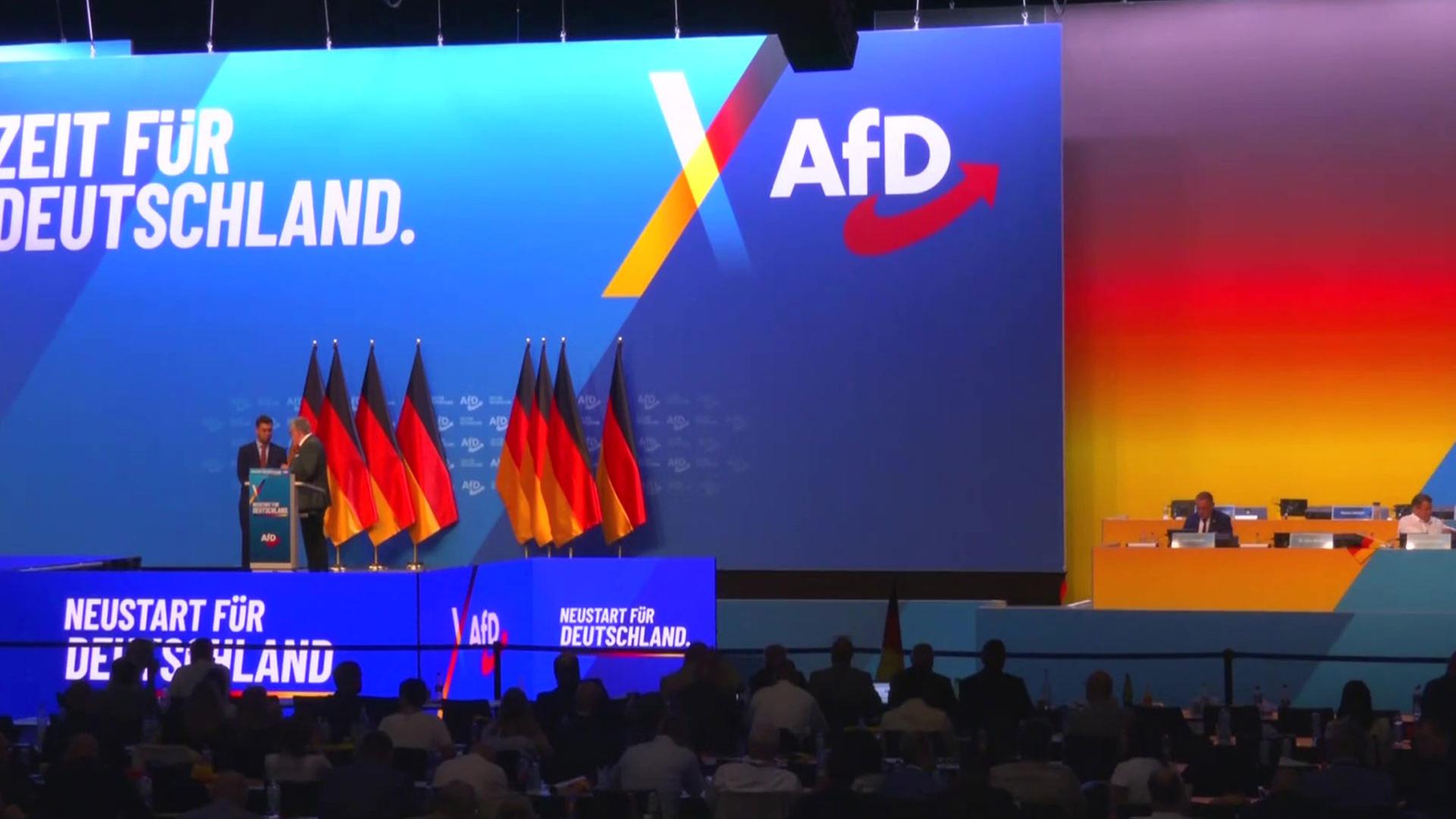 AfD-Bundesparteitag geht in Tag zwei