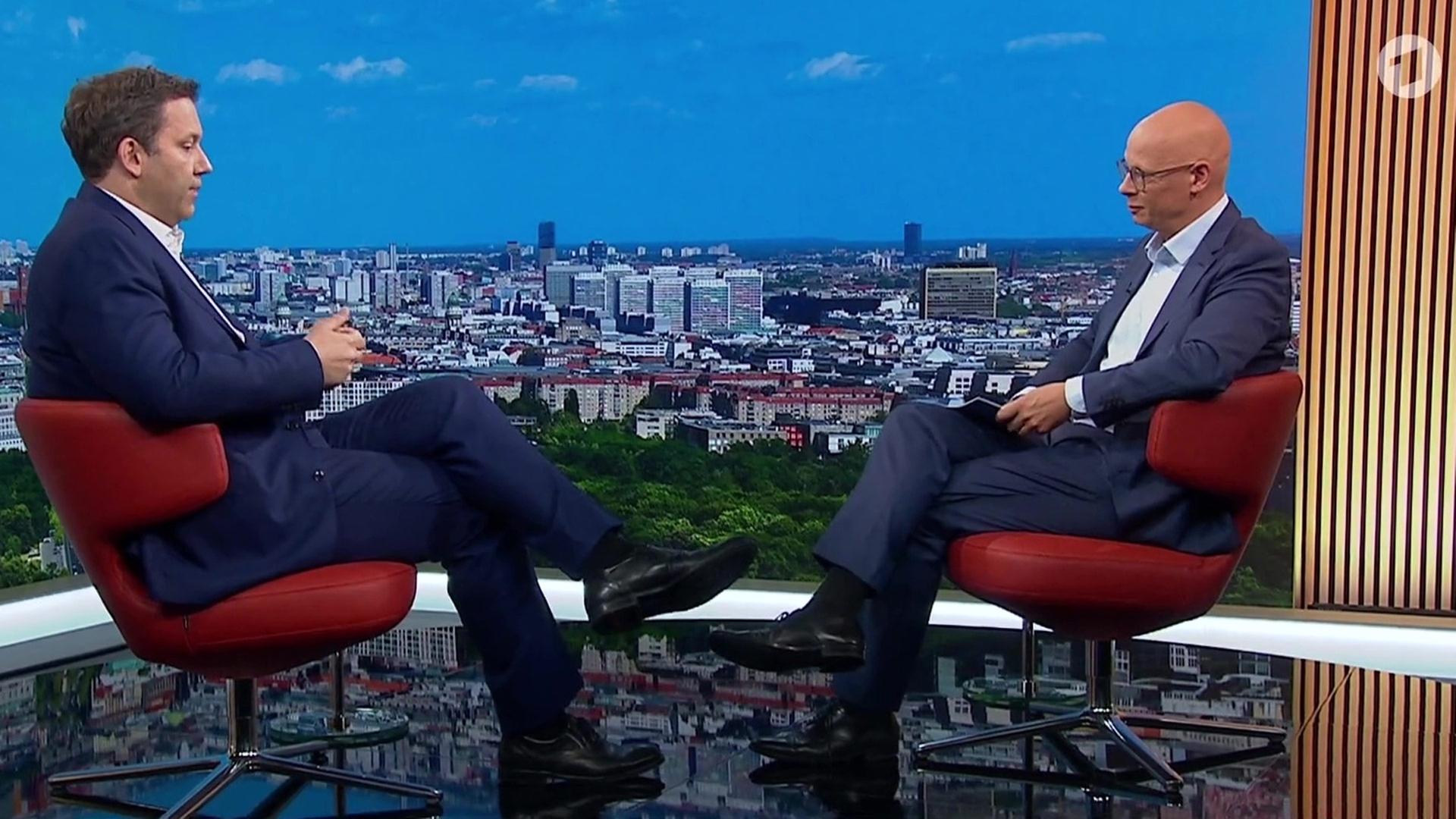 Vizekanzler Klingbeil verteidigt Reformvorhaben der Koalition im ARD-Sommerinterview
