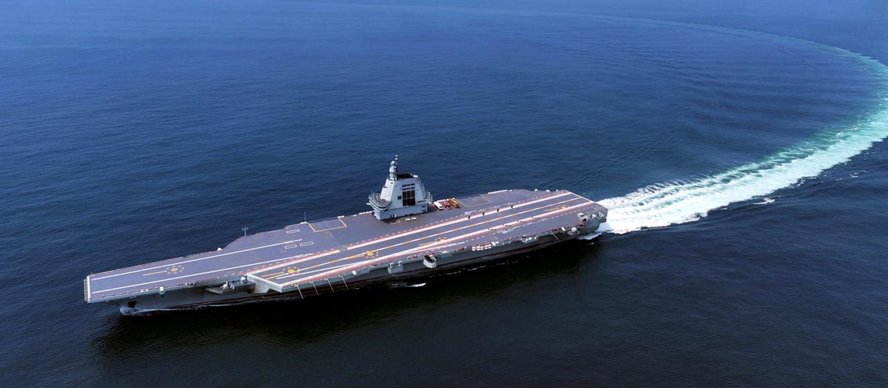 China's Most Powerful Aircraft Carrier Sails Through the Taiwan Strait — Again