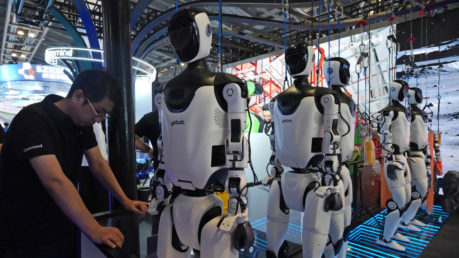 Neuer Streit zwischen USA und China wegen humanoider Roboter