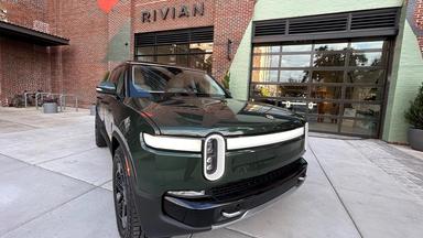 Fahrzeug vom Hersteller Rivian.