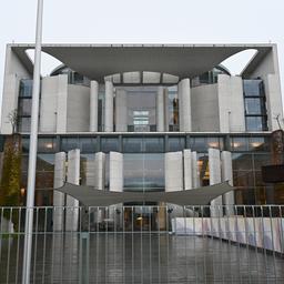 Blick auf das Bundeskanzleramt