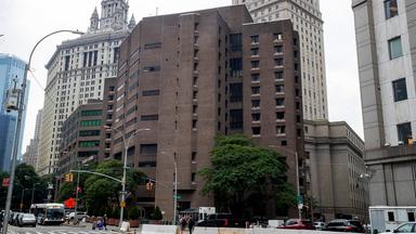 Außenansicht des Metropolitan Correctional Center in New York. (Archivbild: 13.08.2019)