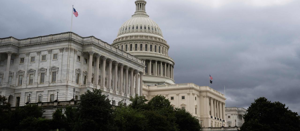 Das Kapitol in Washington, Sitz der US-Legislative.