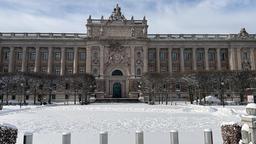 Parlamentsgebäude in Stockholm