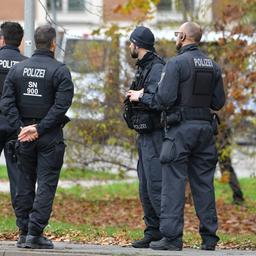 Polizeiaufgebot rund um den Gedenkort, Besuch Kanzlerin Angela Merkel am Gedenkort für NSU-Opfer, 04.11.2019