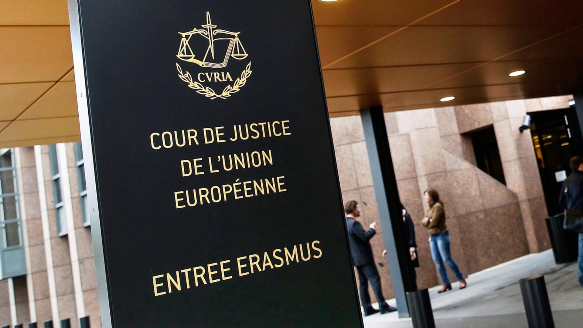 Außenansicht des Europäischen Gerichtshofs in Luxemburg | dpa