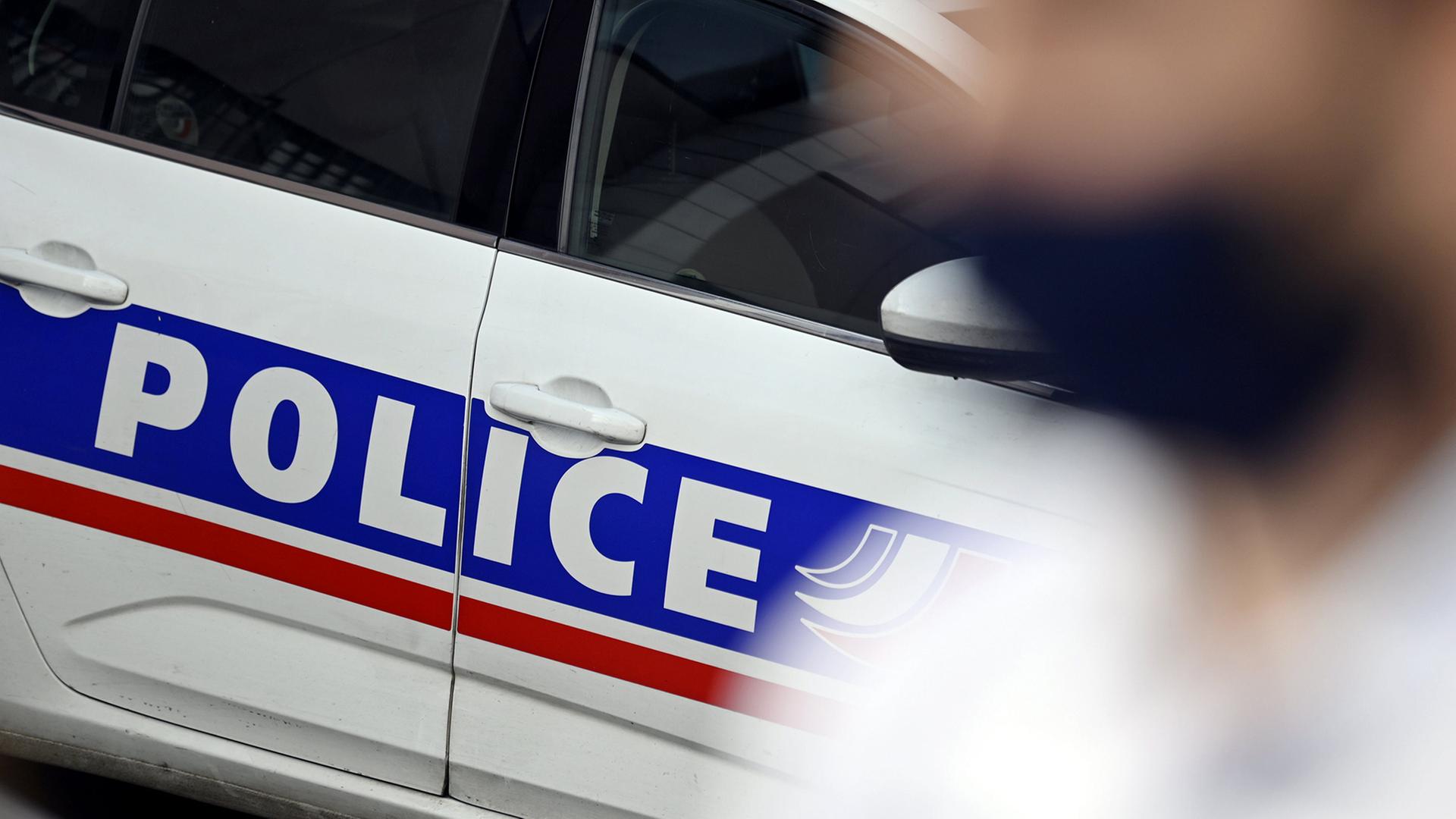 Ein Auto der französischen Polizei | picture alliance / PHOTOPQR/L'ES