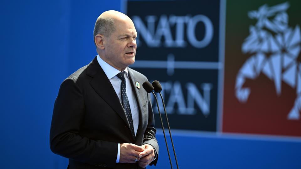 Olaf Scholz beim NATO-Gipfel in Vilnius