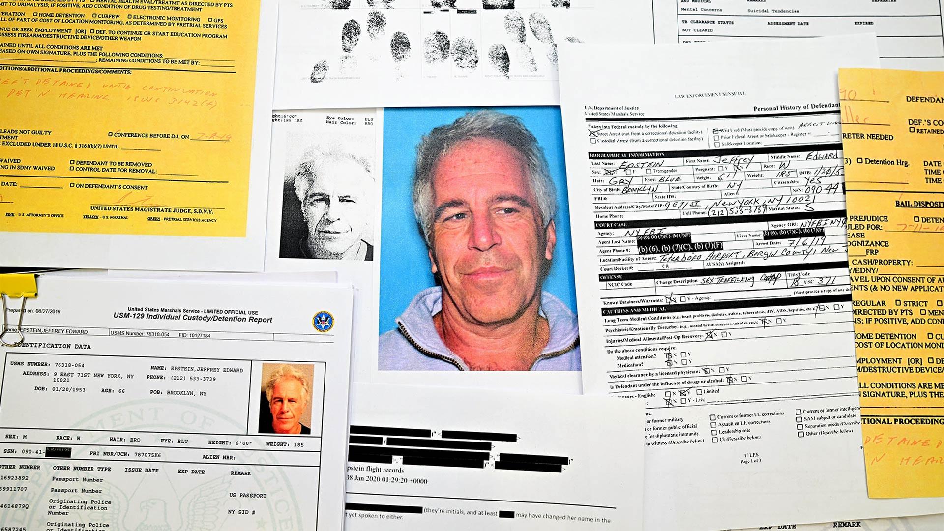 Dokumente des US-Justizministeriums �ber den Sexualstraft�ter Jeffrey Epstein. | picture alliance / Sipa USA