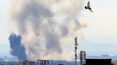 Rauch steigt über Teheran auf. (07.04.2026)