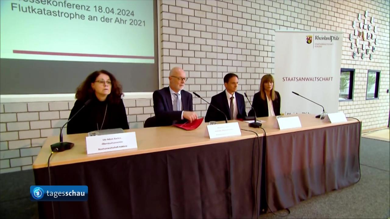 Staatsanwaltschaft stellt Verfahren im Prozess zur Flutkatastrophe im Ahrtal 2021 ein | tagesschau.de