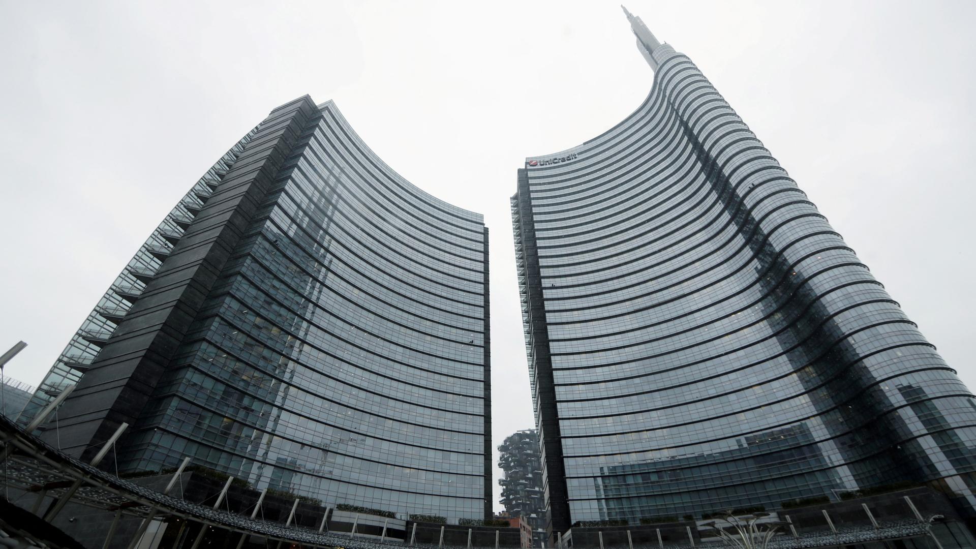 Die Unicredit-Zentrale in Mailand