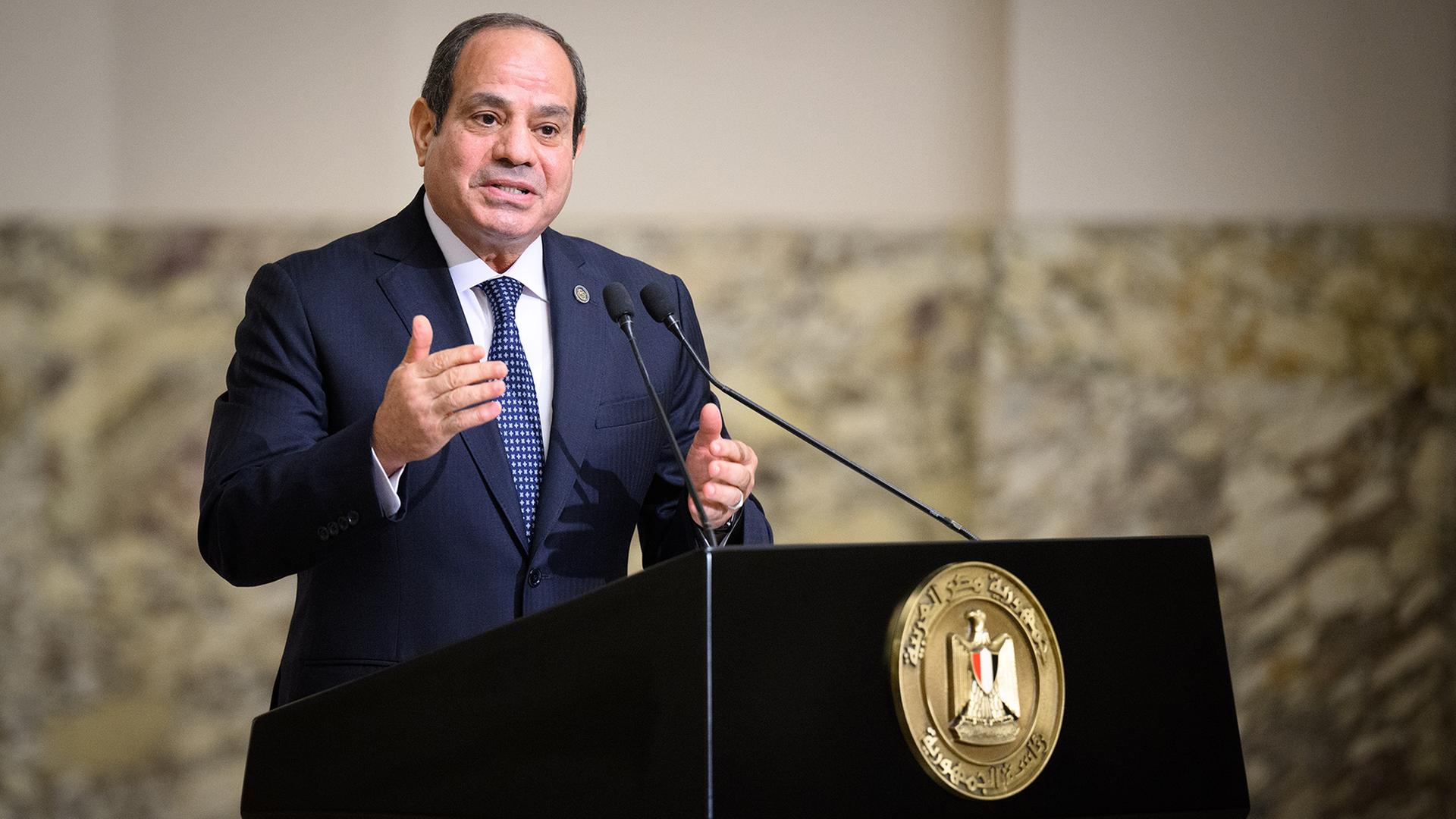 Abdel Fattah al-Sisi (Archivbild: 11.09.2024) | dpa