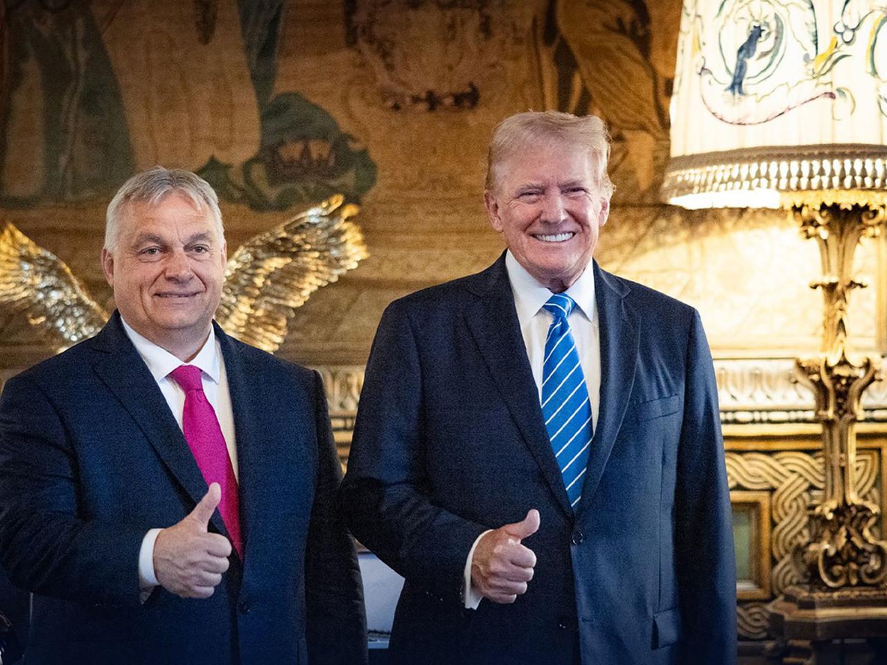Nach NATO-Gipfel: Orban besucht Trump in Florida | tagesschau.de