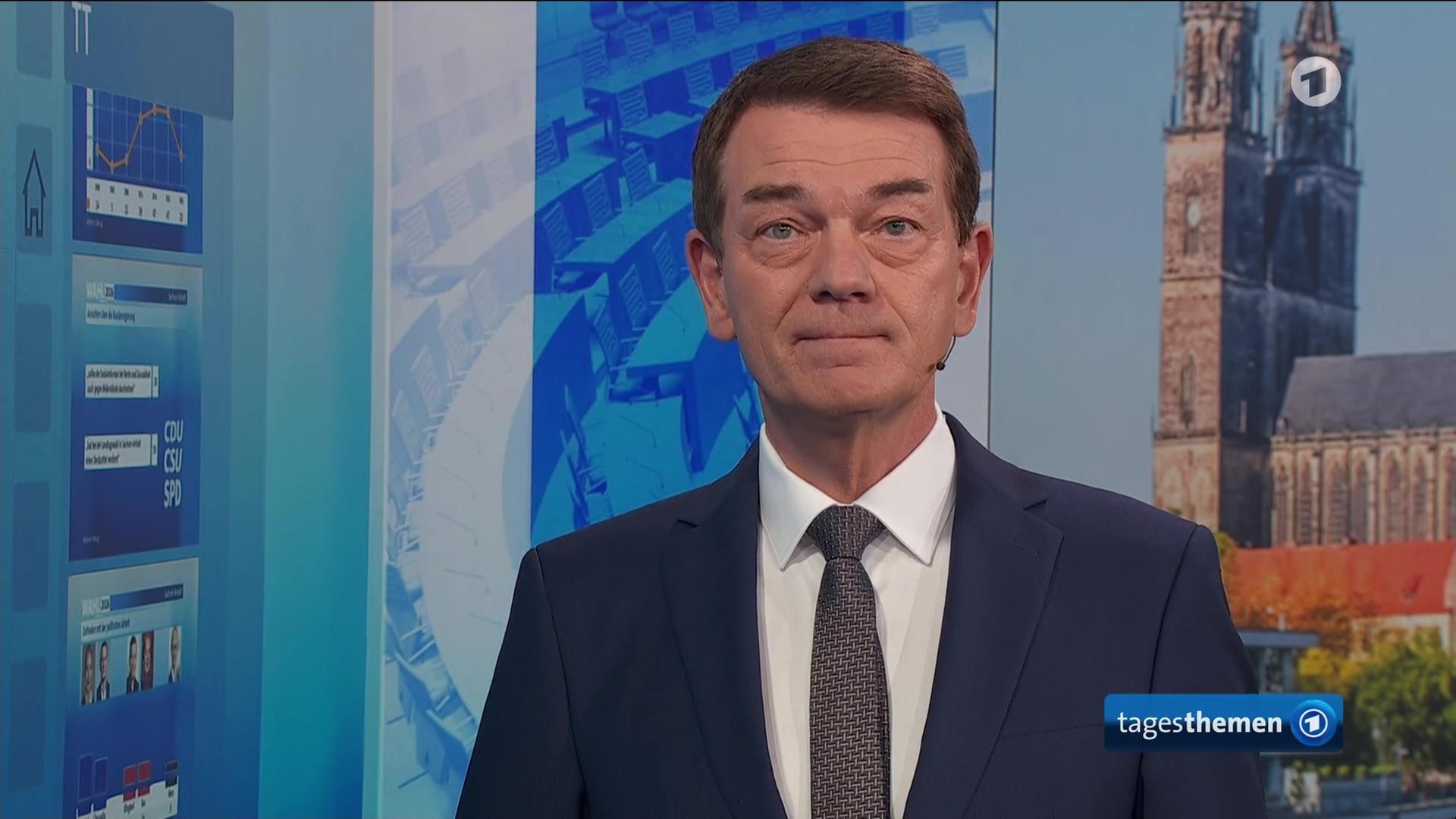 Jörg Schönenborn, ARD-Wahlstudio Magdeburg, über die Stimmung vor der Landtagswahl in Sachsen-Anhalt