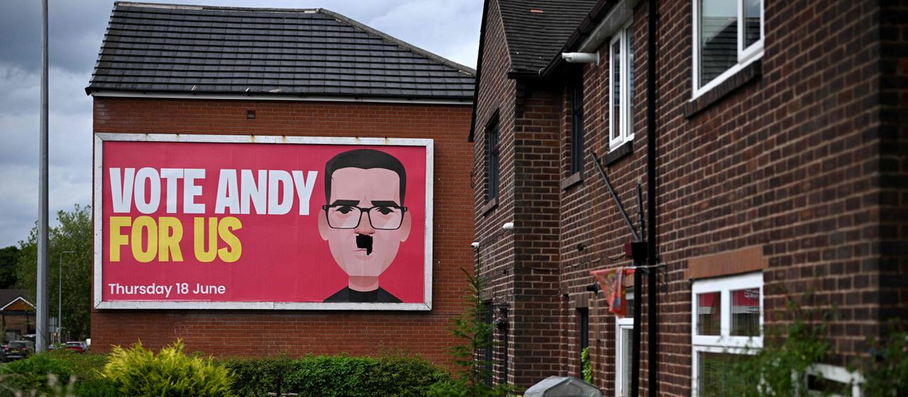 Wahlkampf in Makerfield