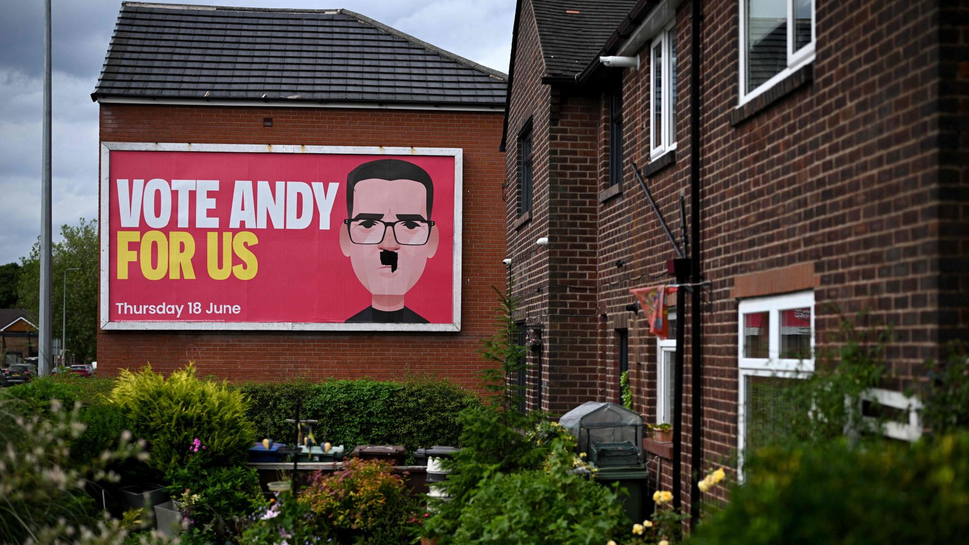 Wahlkampf in Makerfield | AFP
