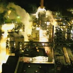 Steinheimer Feuerwehr Einsatz wegen Brand in Industriegebiet