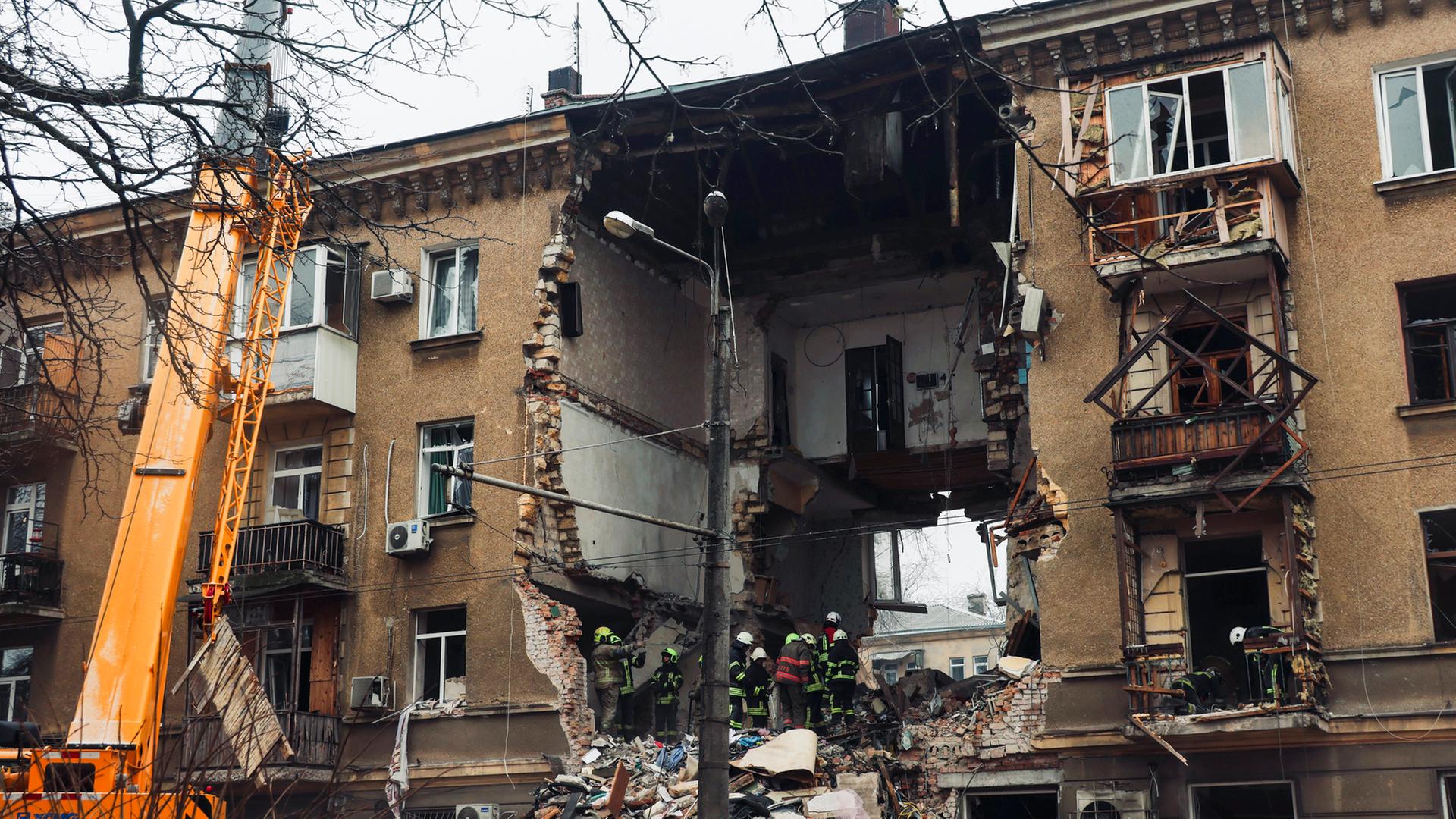 Mehrere Tote durch russische Angriffe in der Ukraine