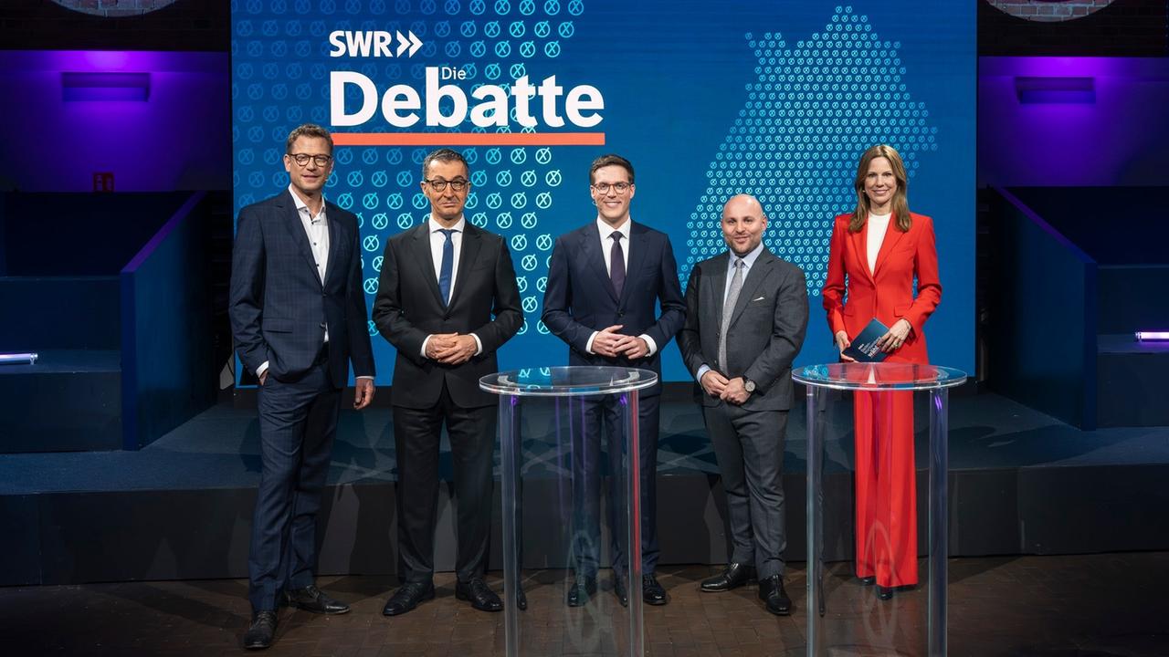 Zwei gegen einen - So war die Dreier-Debatte mit Özdemir, Hagel und Frohnmaier