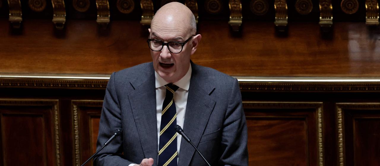 Frankreichs Wirtschafts- und Finanzminister Roland Lescure