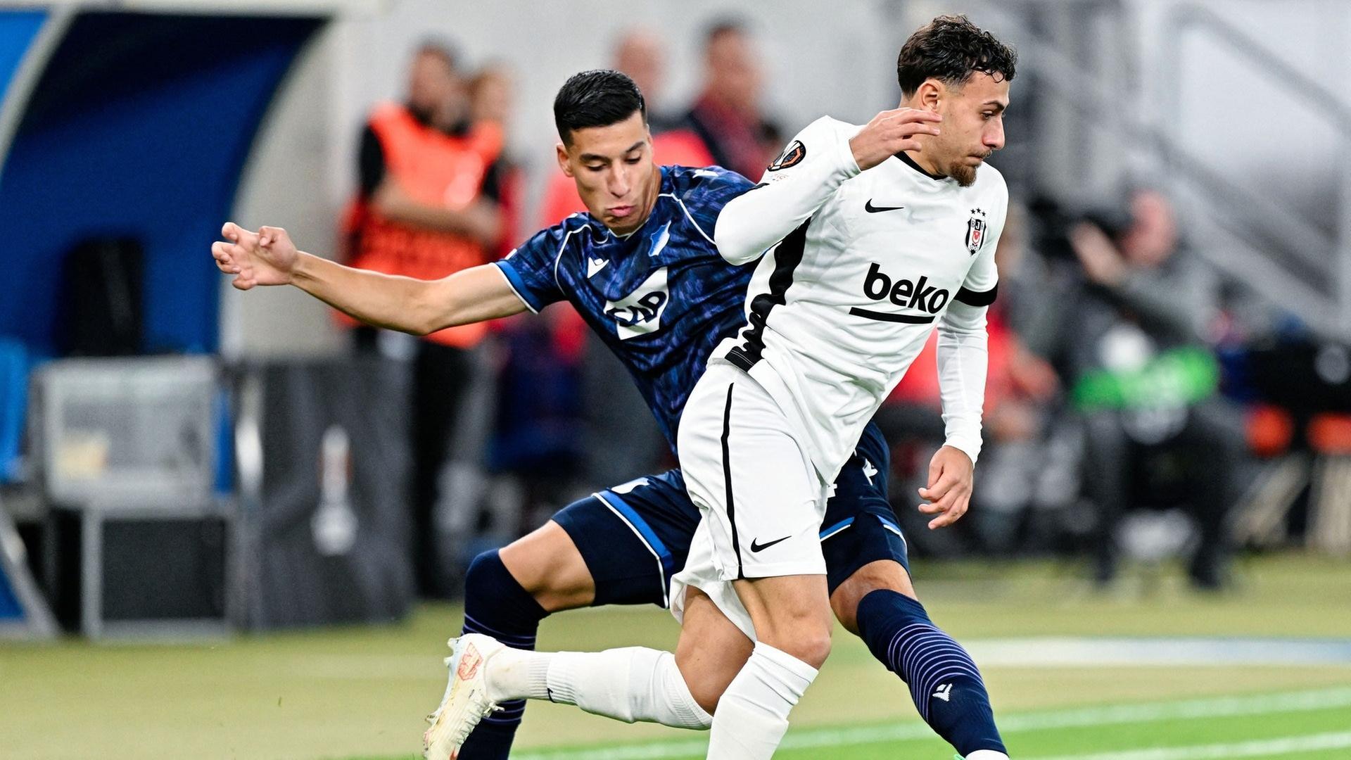 Die TSG Hoffenheim in der Europa League gegen Besiktas.  | picture-alliance / Reportdienste, Picture Alliance