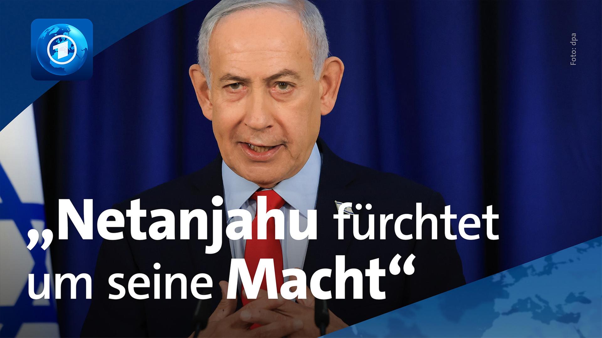 Benjamin Netanjahu | dpa/ARD-aktuell