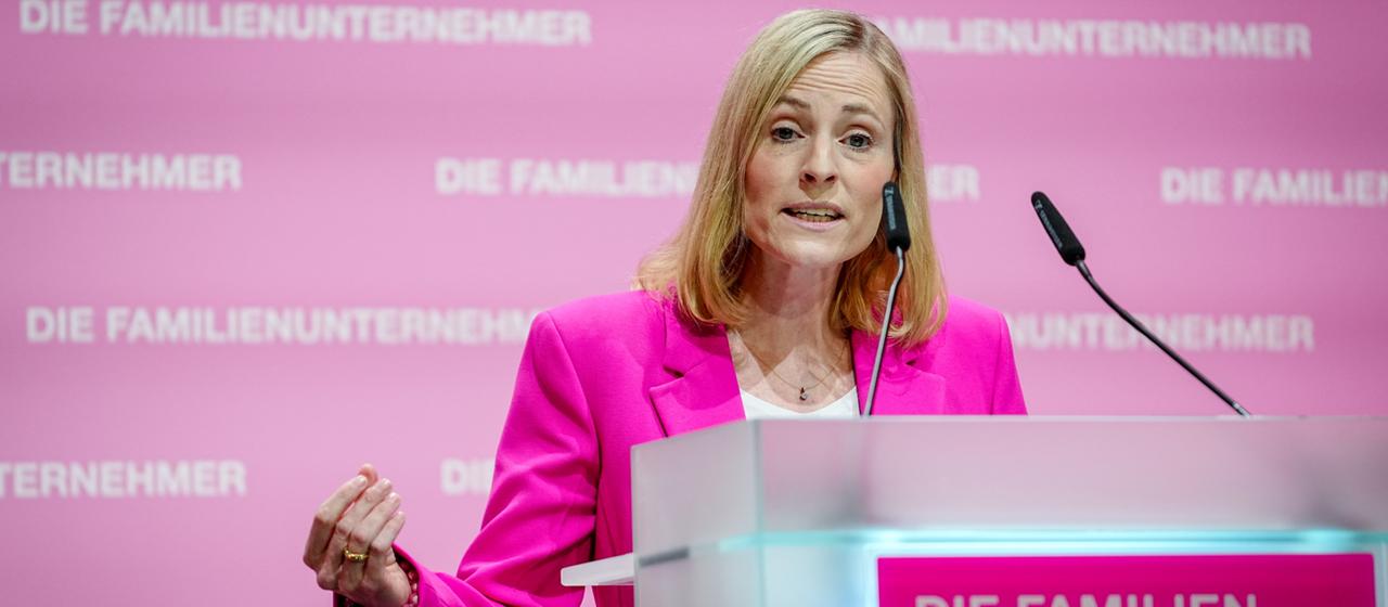  Marie-Christine Ostermann Präsidentin des Wirtschaftsverbands Die Familienunternehmer