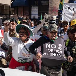 Aktivisten der "Operation Dudula" 