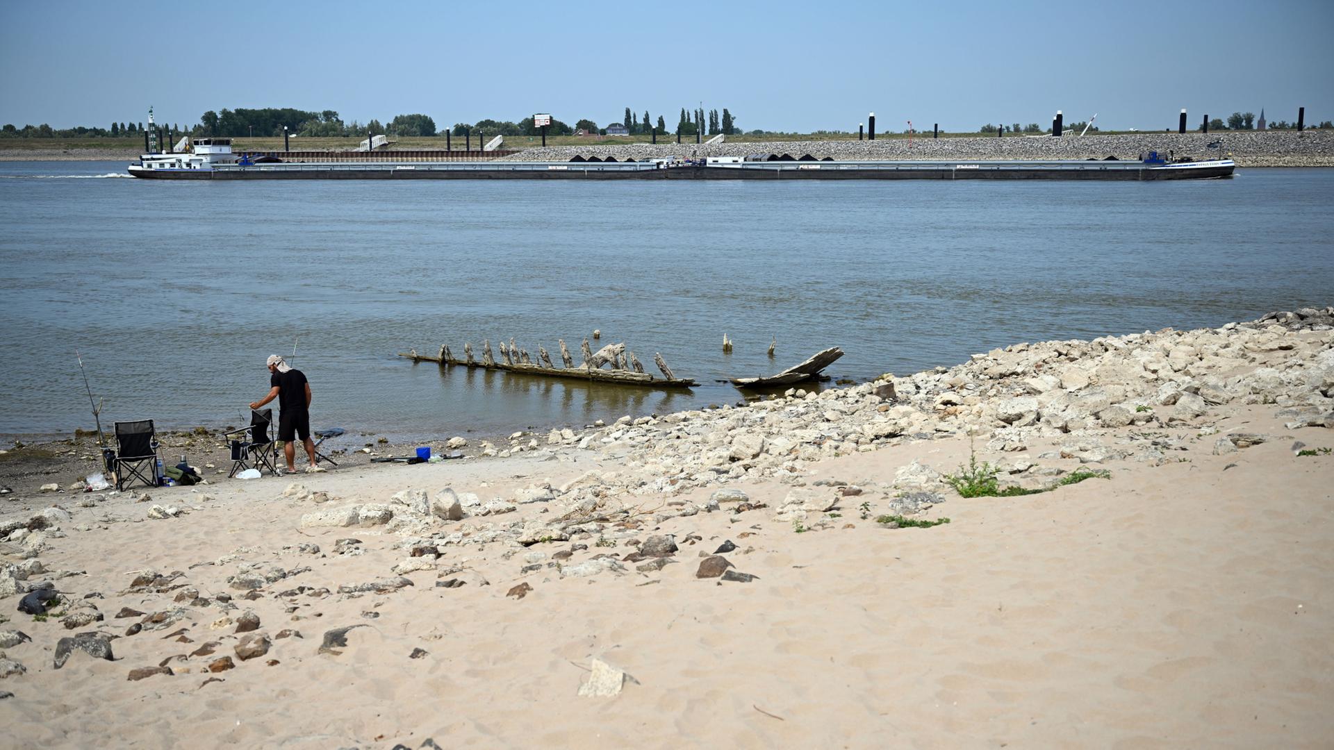 Warum das Niedrigwasser das Wirtschaftswachstum bremst
