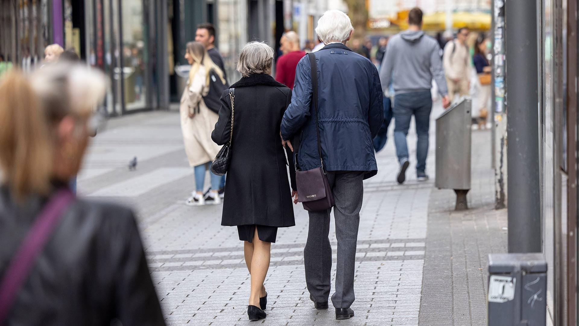 Zahl der Rentenempfänger in Deutschland gestiegen