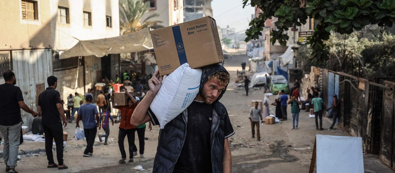 Lebensmittelversorgung im Gaza-Streifen