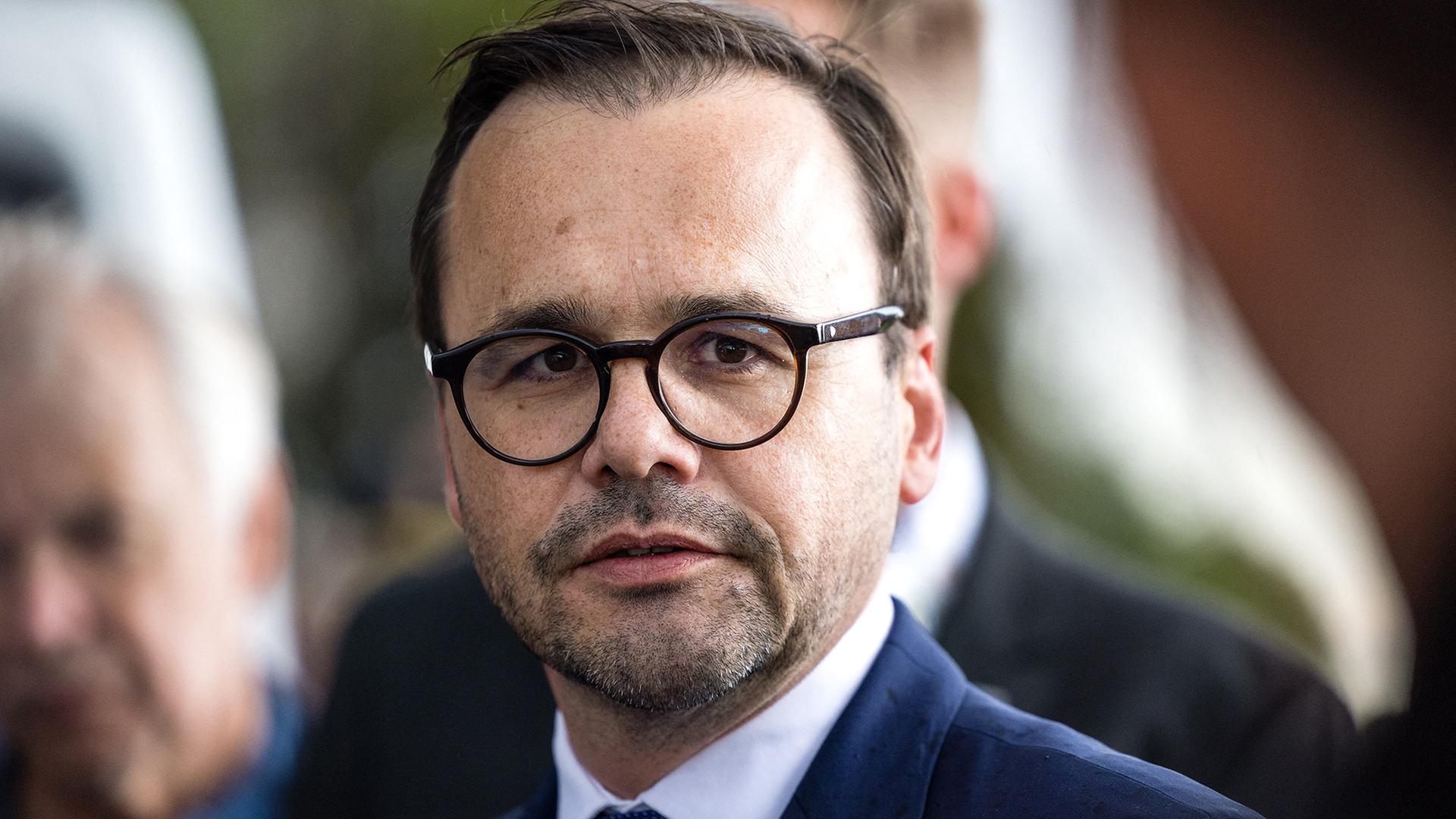 Jan Redmann (CDU), Innenminister des Landes Brandenburg. (Quelle: dpa/Frank Hammerschmidt) | dpa/Frank Hammerschmidt