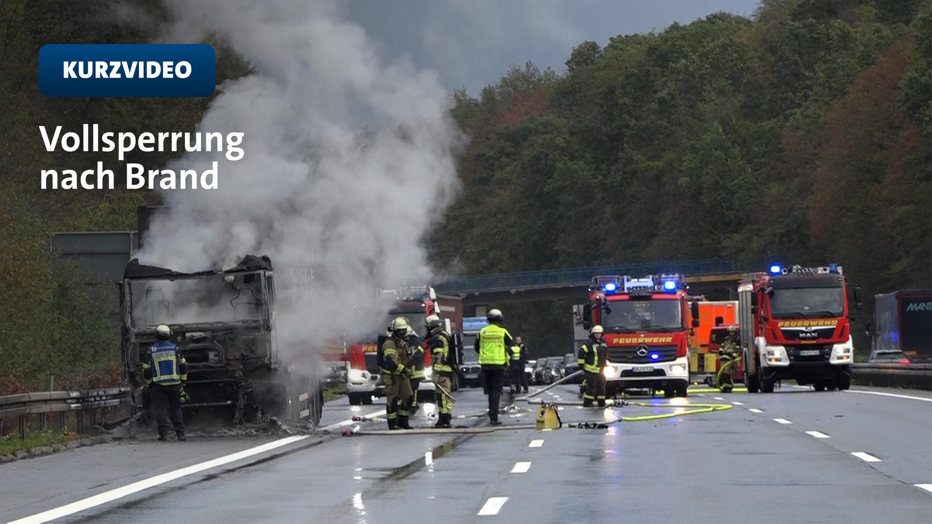 A45 bei Schwerte wieder frei