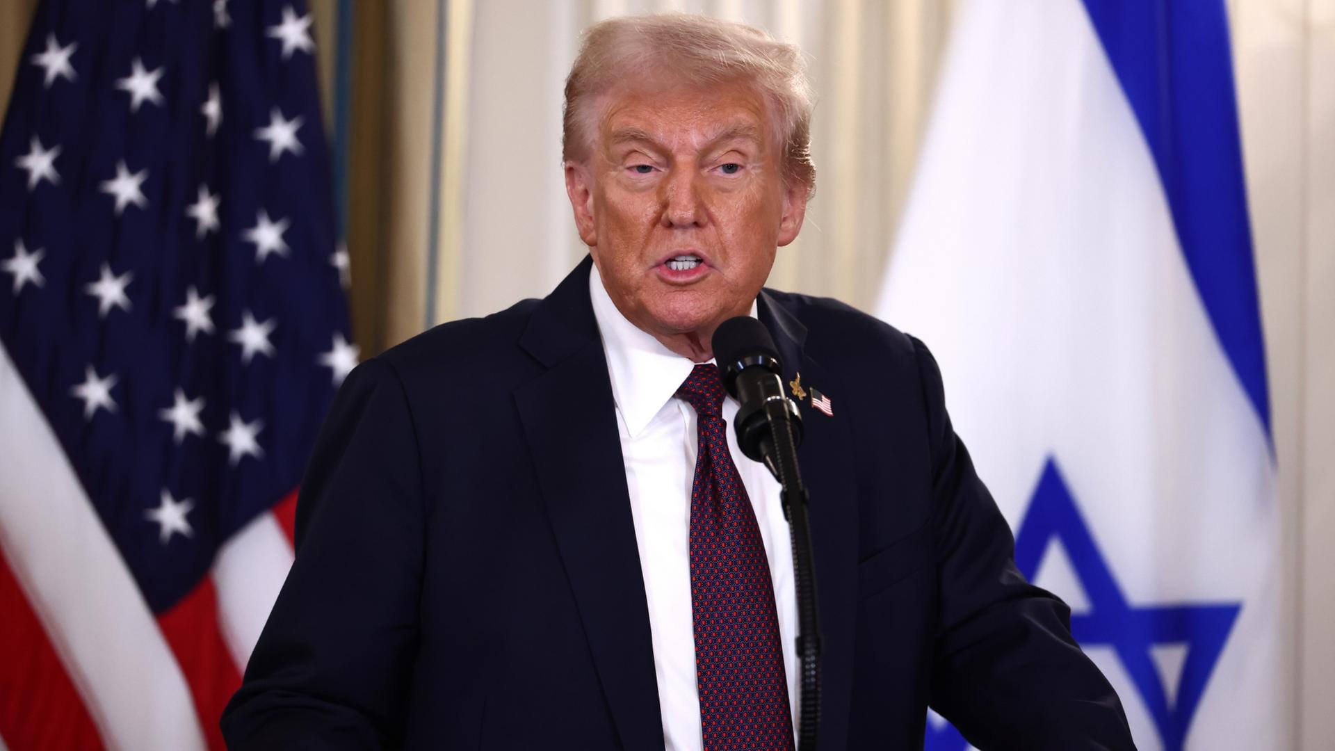 US-Präsident Trump setzt Hamas Ultimatum für Friedensabkommen