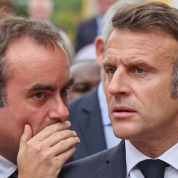 Sébastien Lecornu und Emmanuel Macron 