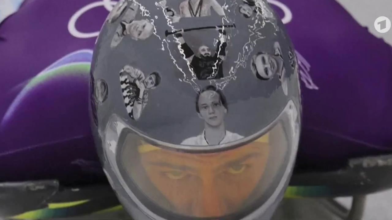 Wegen Helm mit Bildern - Ukrainischer Skeleton-Pilot bei Winterolympiade disqualifiziert