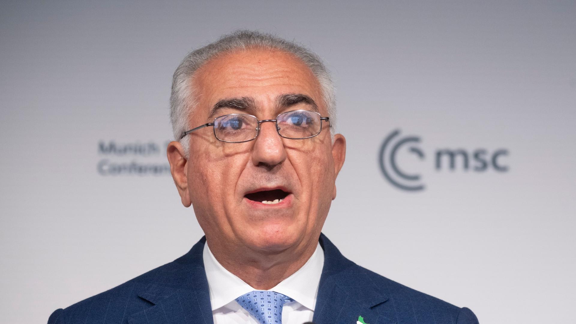 Reza Pahlavi | Marijan Murat/dpa