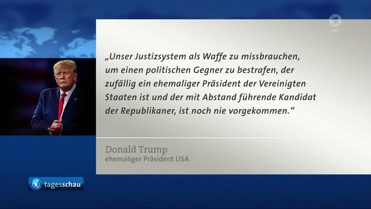 Republikaner sprechen nach TrumpAnklage von 
