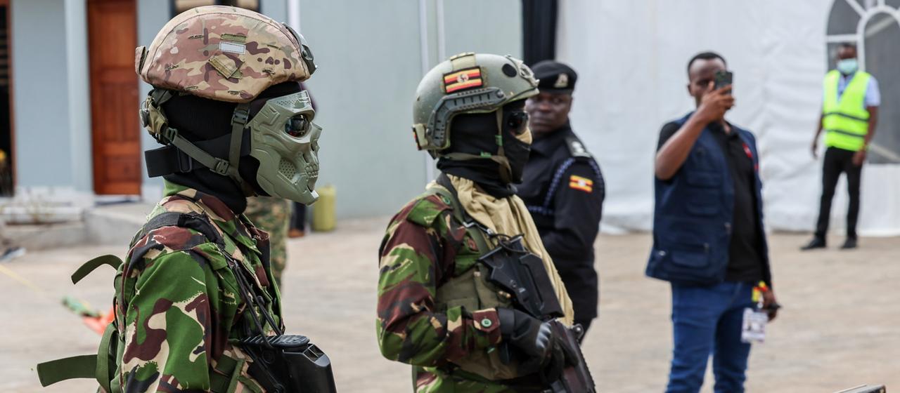 Security forces in Uganda