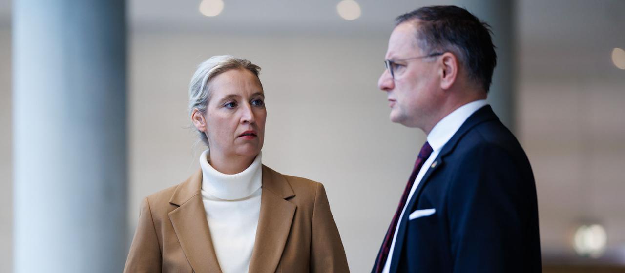 Alice Weidel und Tino Chrupalla