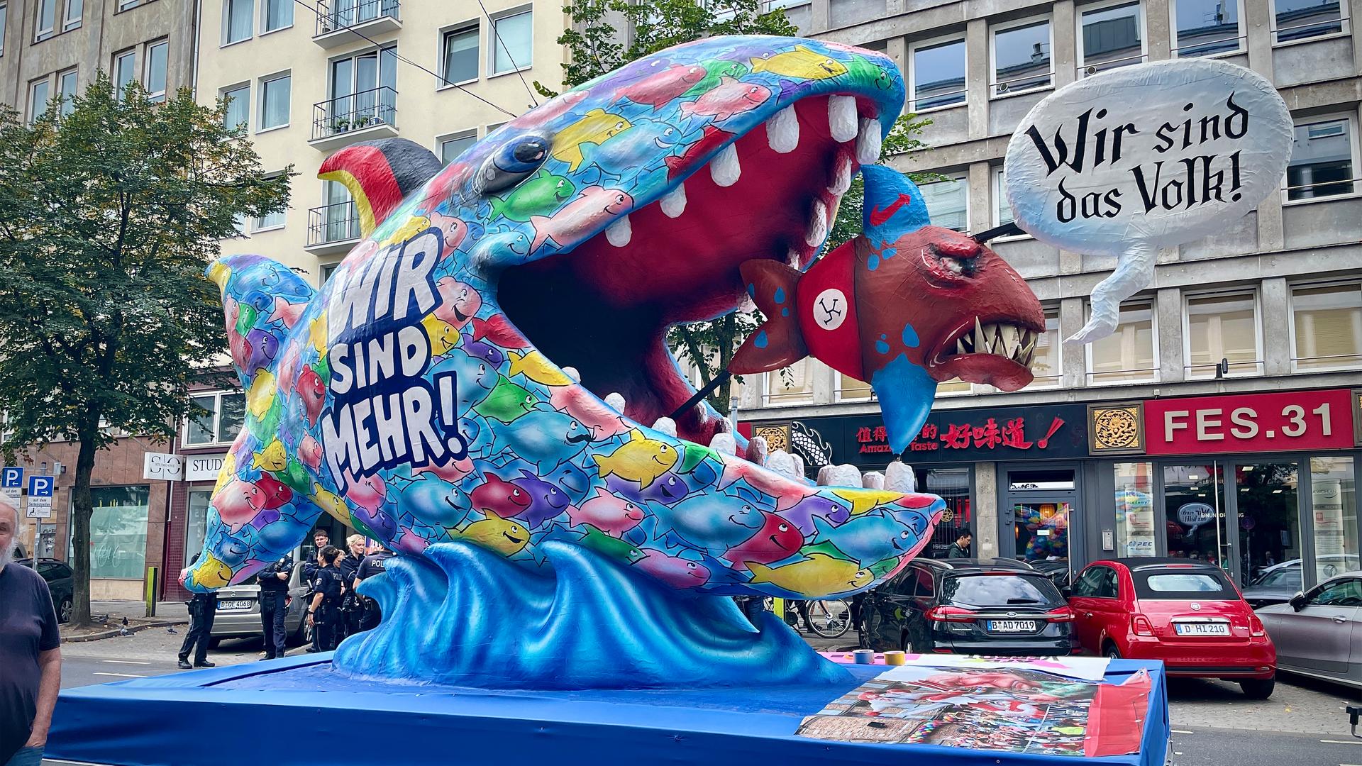 Protest in Düsseldorf: Mindestens 20.000 Teilnehmer bei Anti-AfD-Demo