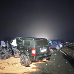 Unfall durch Glatteis auf der B239 in Herford