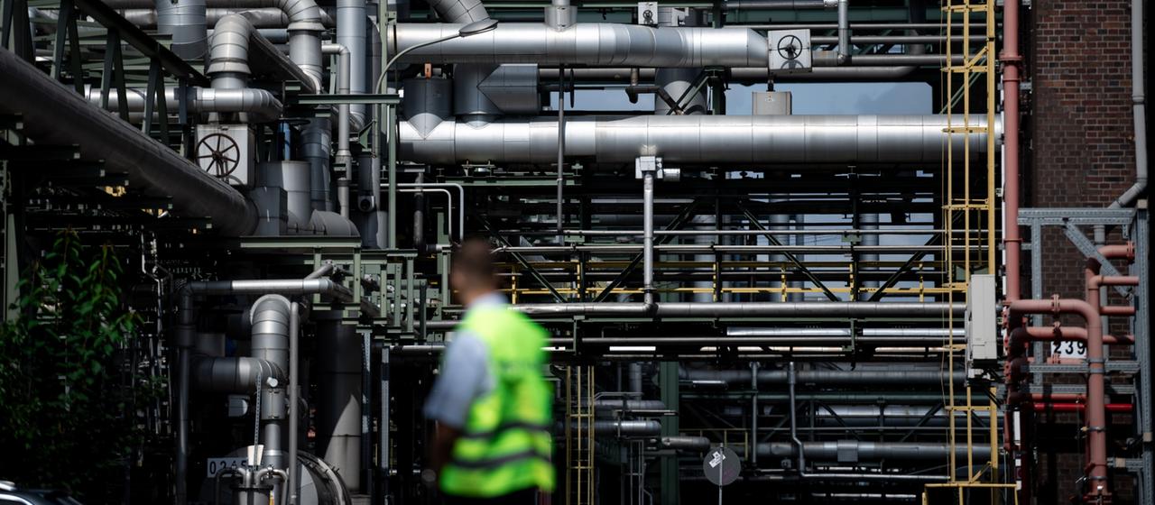 Das Gelände des Evonik-Chemieparks