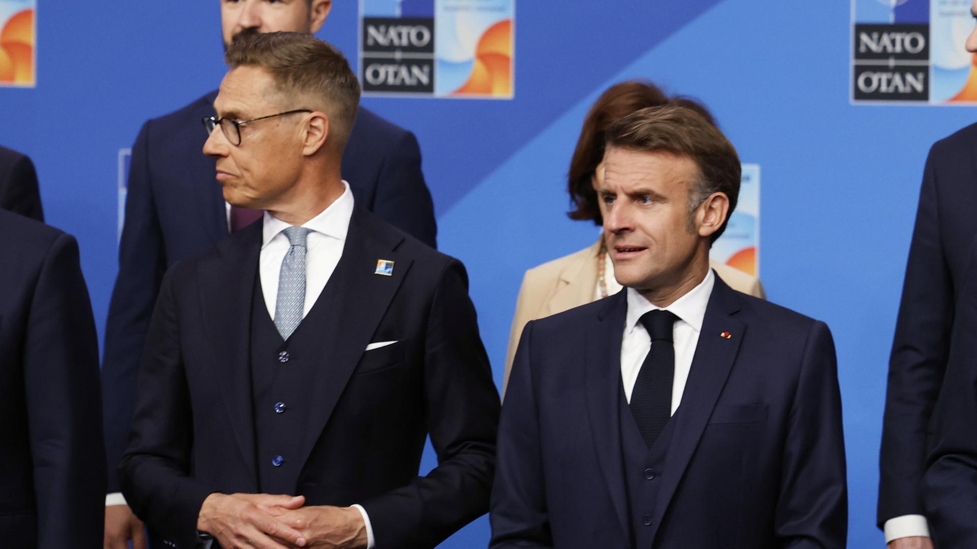 Ukraine-Liveblog: ++ Auch Macron und Stubb kommen nach Washington ++