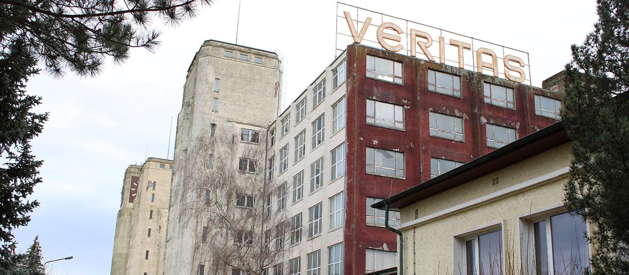 Das ehemalige Veritas-Nähmaschinenwerk in Wittenberge, Brandenburg.