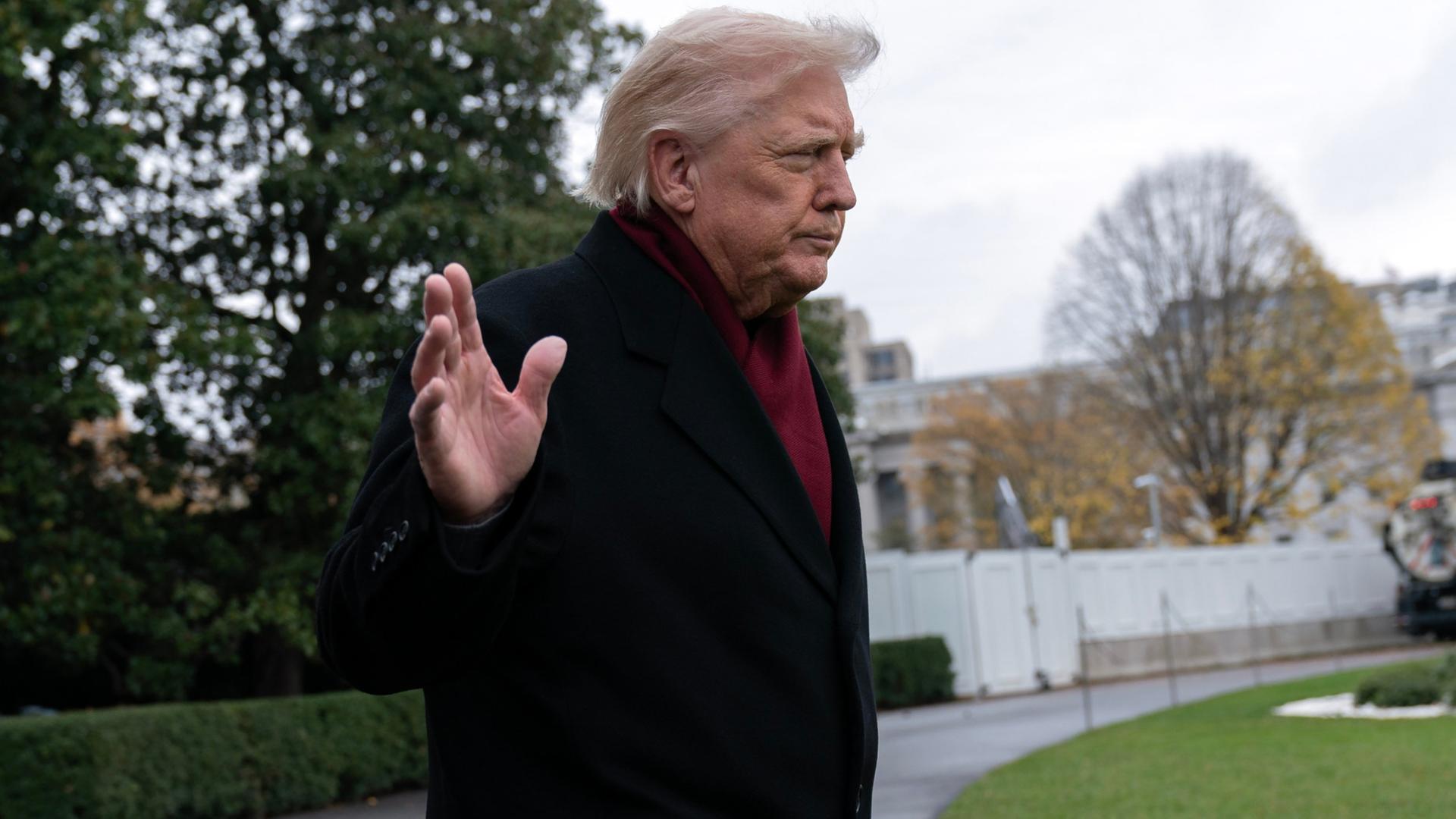 Donald Trump in Washington | AP