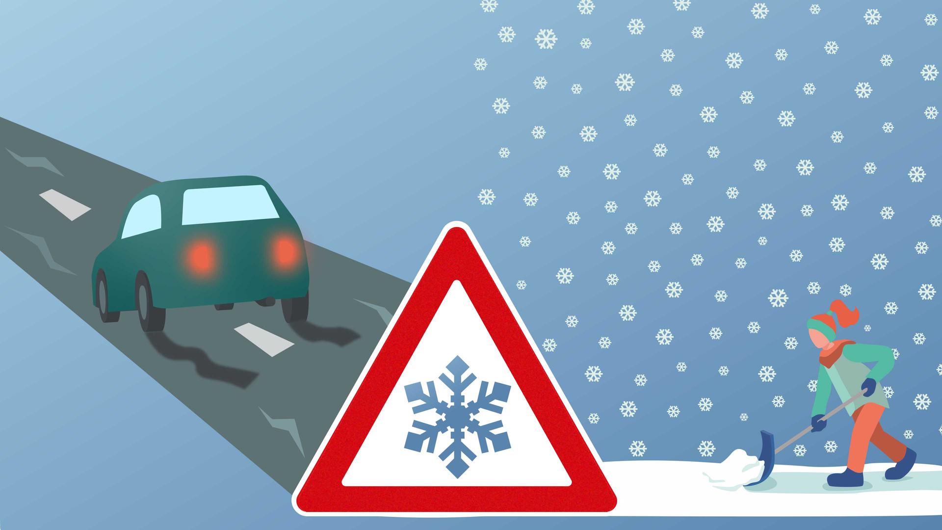 Sturmtief "Elli" in NRW: So kommt ihr sicher durch das Winterwetter